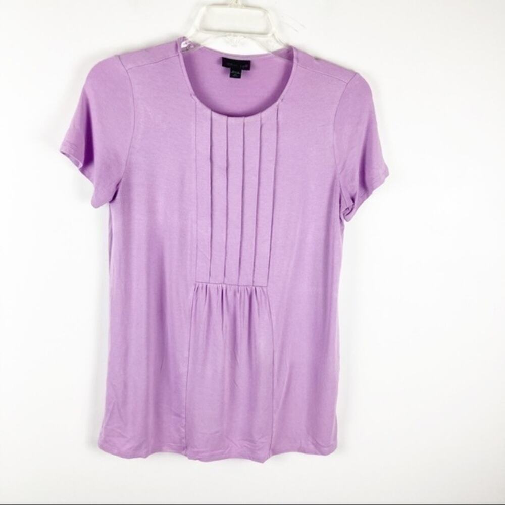 J. Jill Weaver Collection Purple Rayon Top Sz XSP